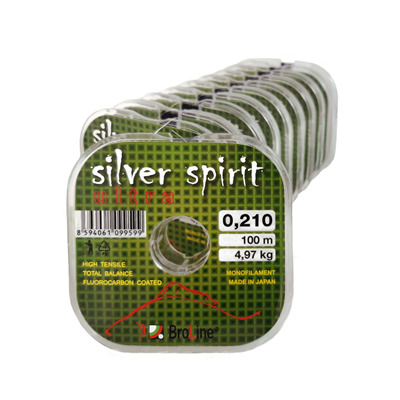Silver spirit fluorocarbon 100m