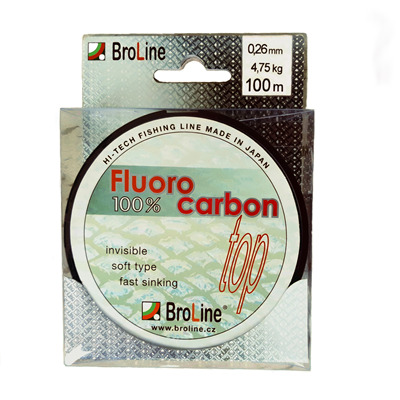 100% Fluorocarbon, 100 m, blistr