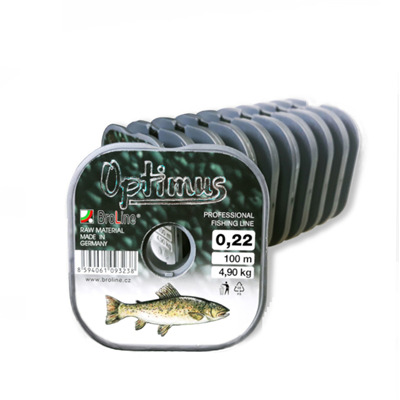 Opt. pstruh 0,18mm 100m