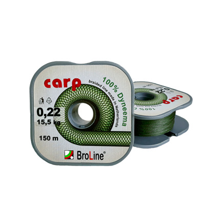 CARP braid 4x, zelená  150 - 300 m 