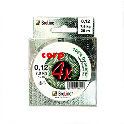 CARP braid 4x, zelená  2x10m blister