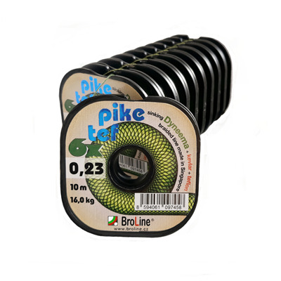 PIKE-TEF 6x, olivově zelená 10m 