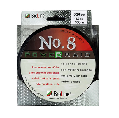 No. 8, 8x, červená 300 m