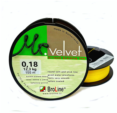 Mr. Velvet,  8x, žlutá 100 + 155 m 