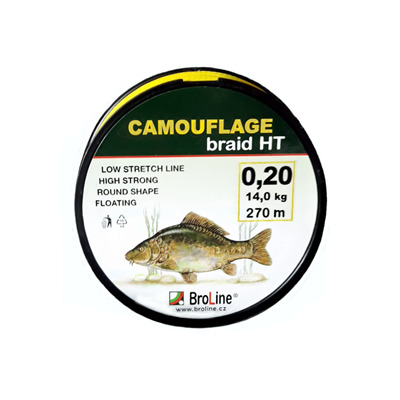 Camouflage teflon žlutá 270m