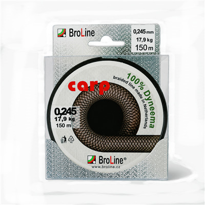 CARP braid 4x, hnědá 150m blister 