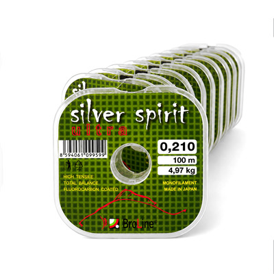 Silver spirit fluorocarbon 100m