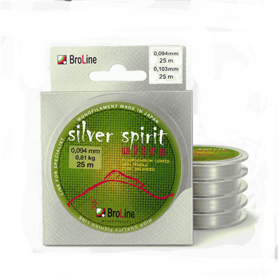 Silver spirit fluorocarbon 2 x 25m