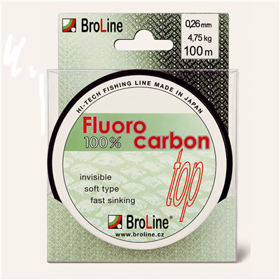 100% Fluorocarbon, 100 m, blistr