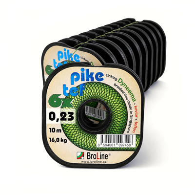 PIKE-TEF 6x, olivově zelená 10m 