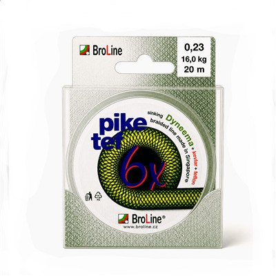 PIKE-TEF 6x, olivově zelená 2x10m blister 