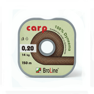 CARP braid  4x, hnědá 150 m